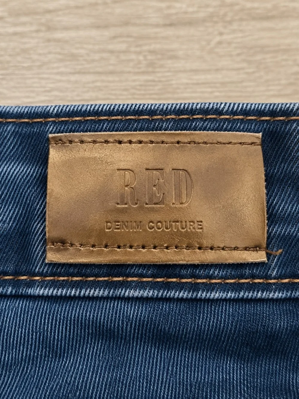 Men’s Distressed Blue Denim Shorts